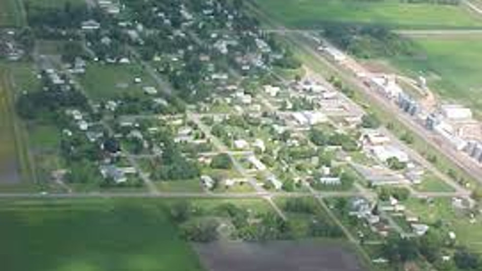 Arial view of Buxton ND