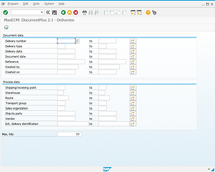 MaxECM DocumentPlus for SAP - Enterprise Content Management for SAP made easy