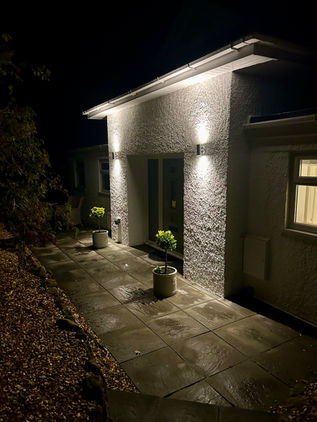External Lighting, Front door lights