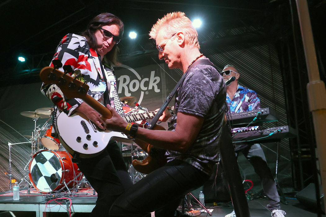 Touch & Go performing live at Hard Rock in Daytona with guitars and keyboards