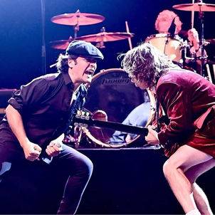 Noise Pollution live on stage — AC/DC tribute show