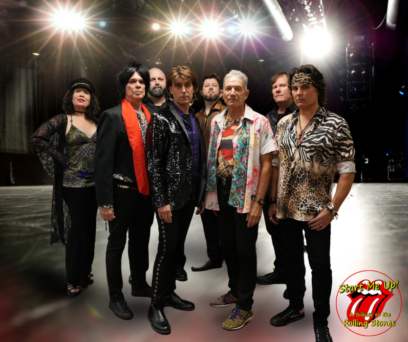 Start Me Up! live performance photo — The Rolling Stones tribute show