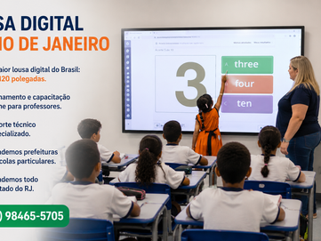 Lousa Digital Goobotech para Escolas e Prefeituras do Rio de Janeiro