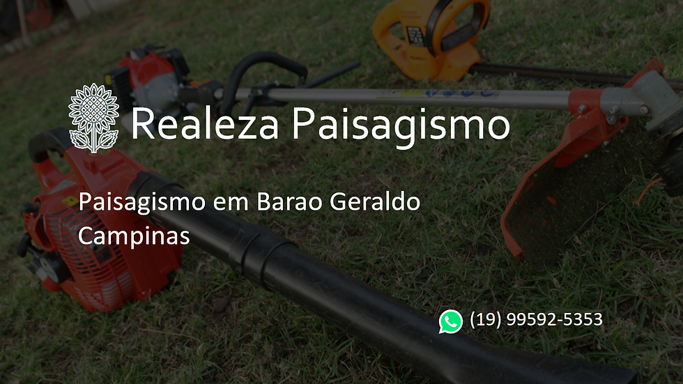 paisagismo em Barão Geraldo