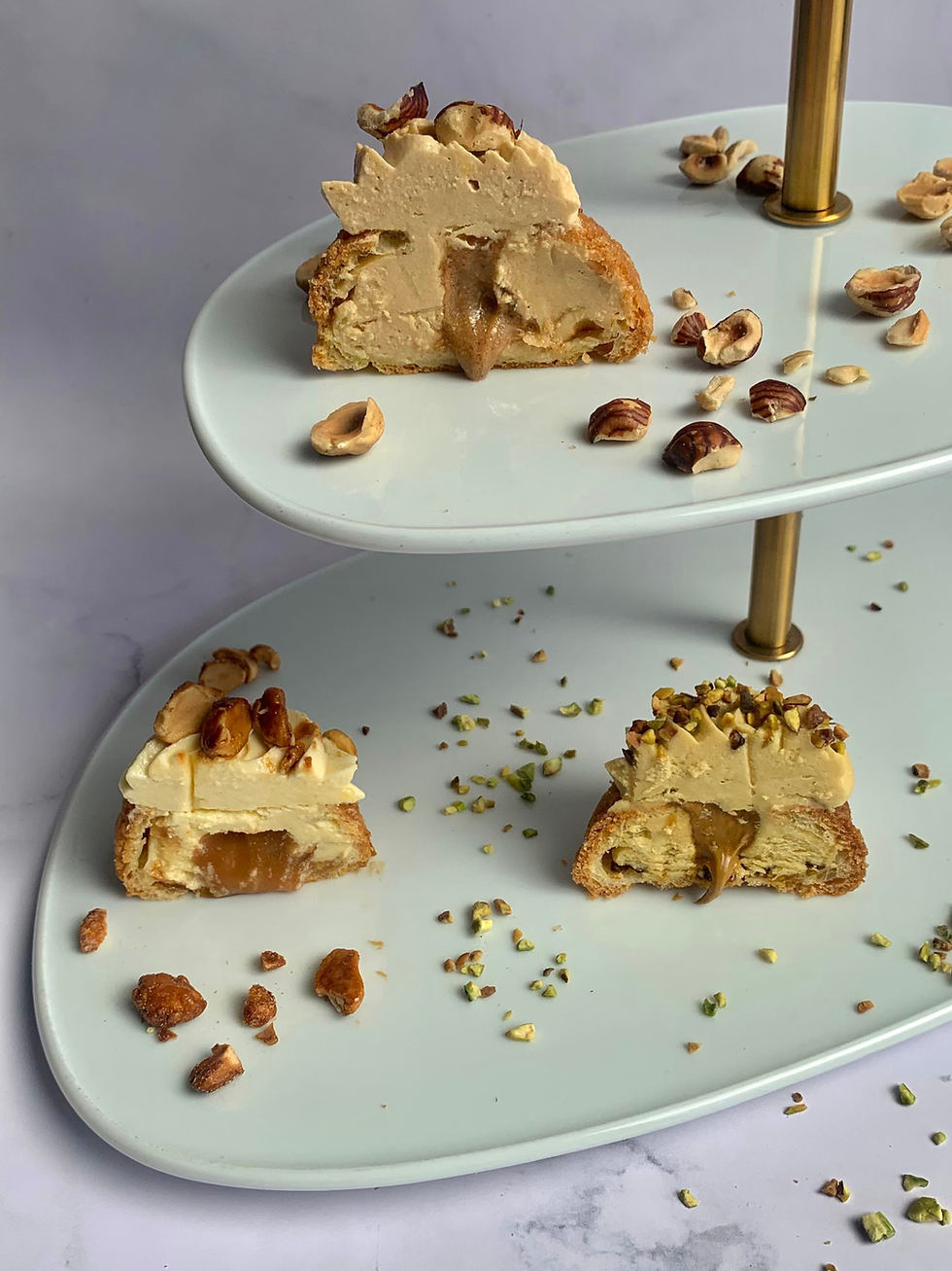 Découvrez notre nouvelle gamme de choux praliné
