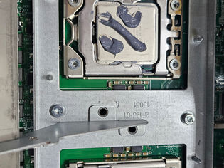 HP DL380 G7 CPU OVER HEAT로 보드교체 및 내부청소