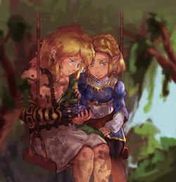 link and zelda
