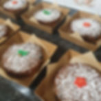 Decorated 4in Christmas Cake