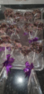 Vanilla Cake Balls DARK (pkof2)
