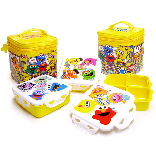 SESAME STREET LUNCH CASE SET