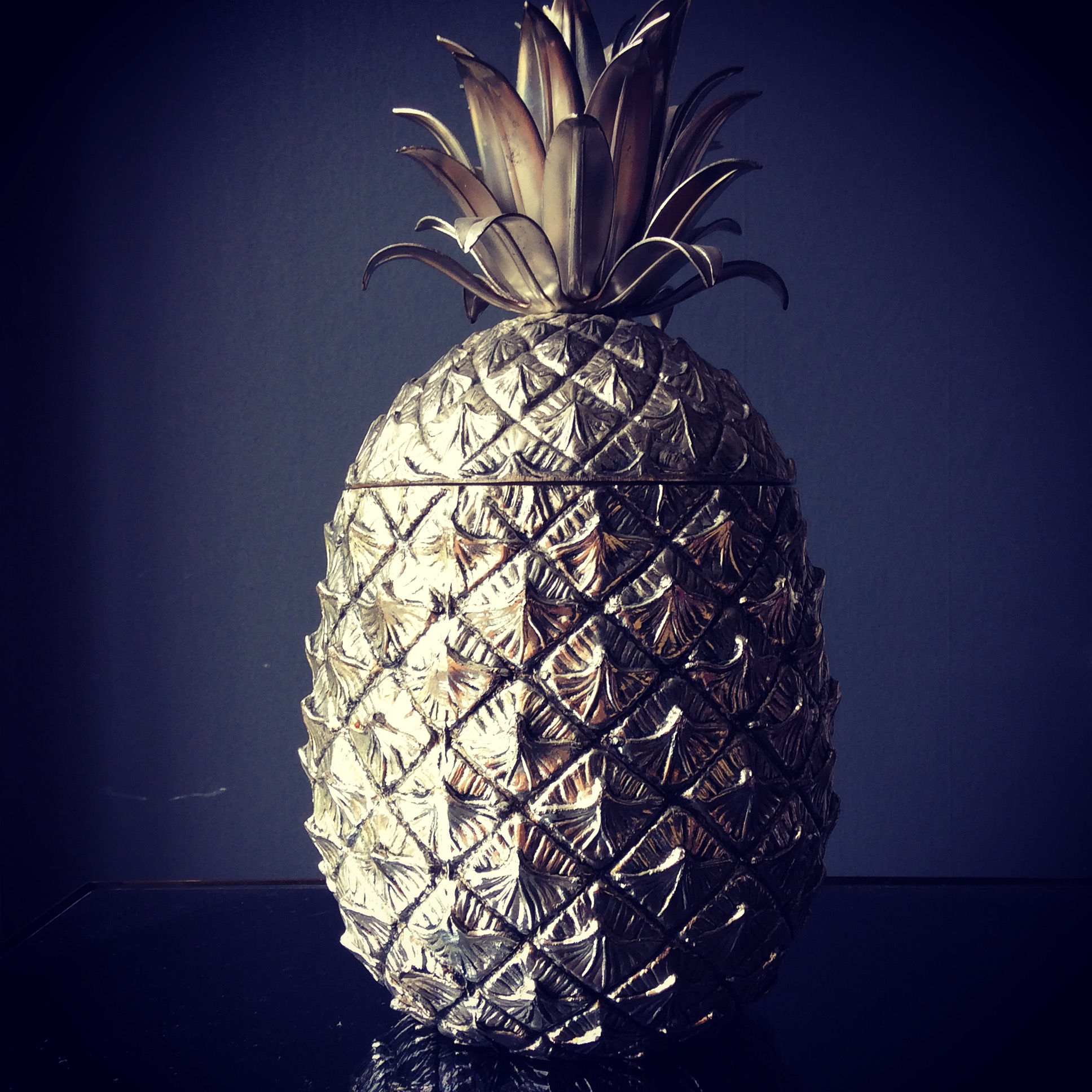 SOLD Mauro Manetti pineapple ice bucket