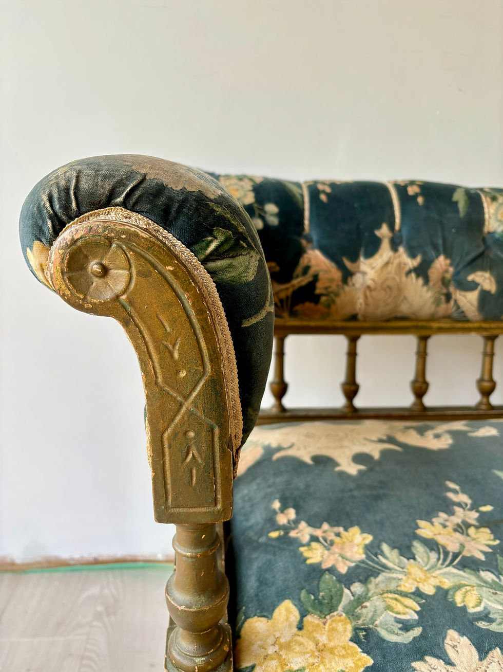 Thumbnail: Antique Victorian 2 Seater Sofa ref 9950