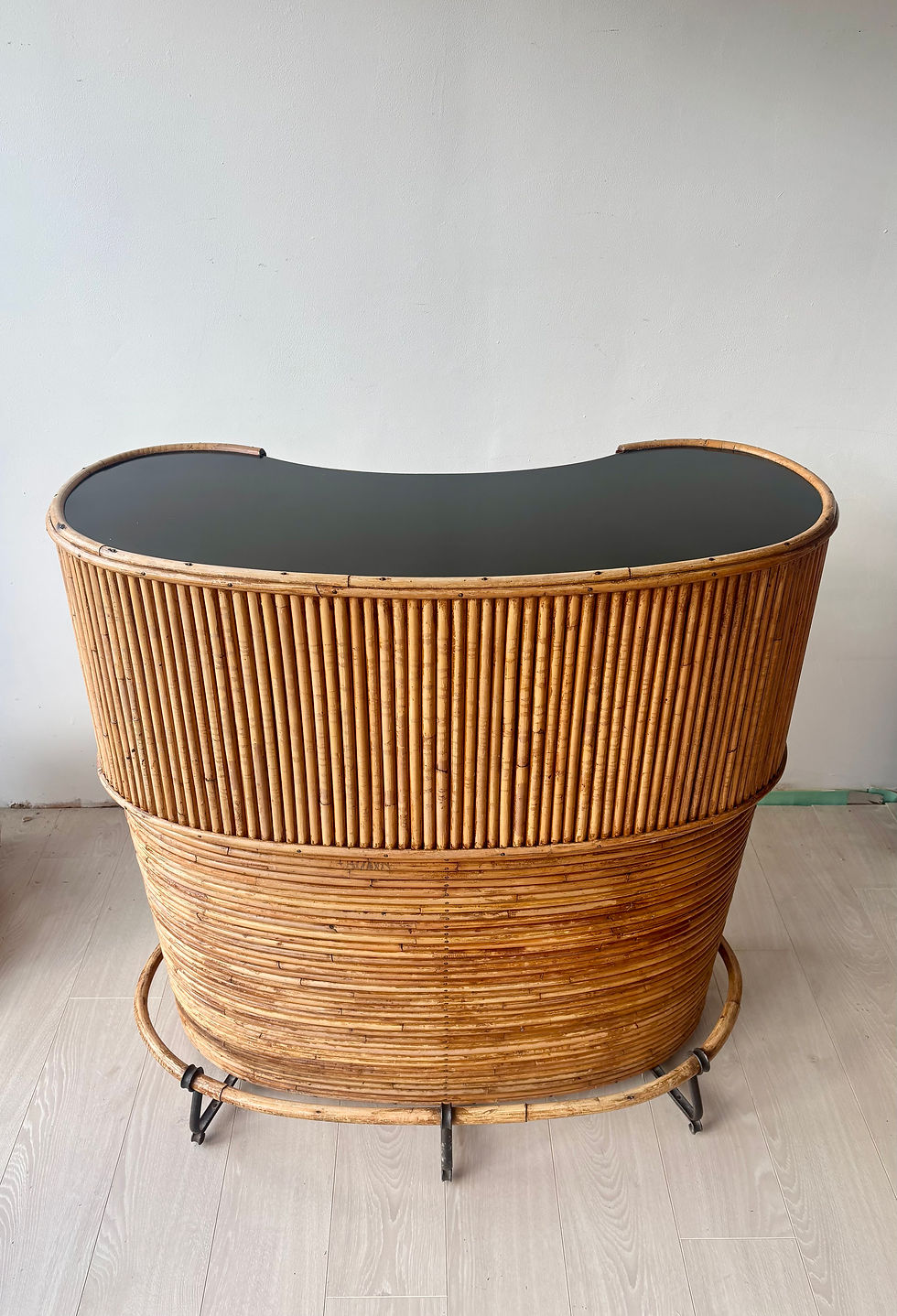 Thumbnail: SOLD Vintage Bamboo Tiki Bar MIDI ref 6650