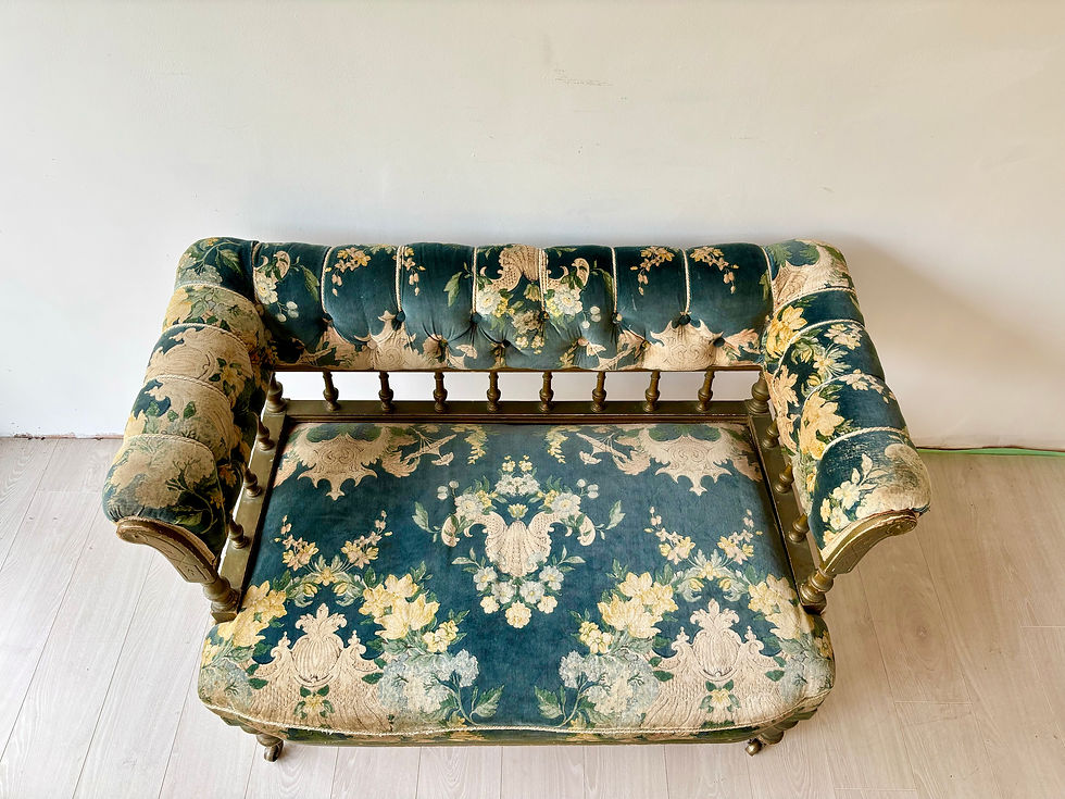 Thumbnail: Antique Victorian 2 Seater Sofa ref 9950