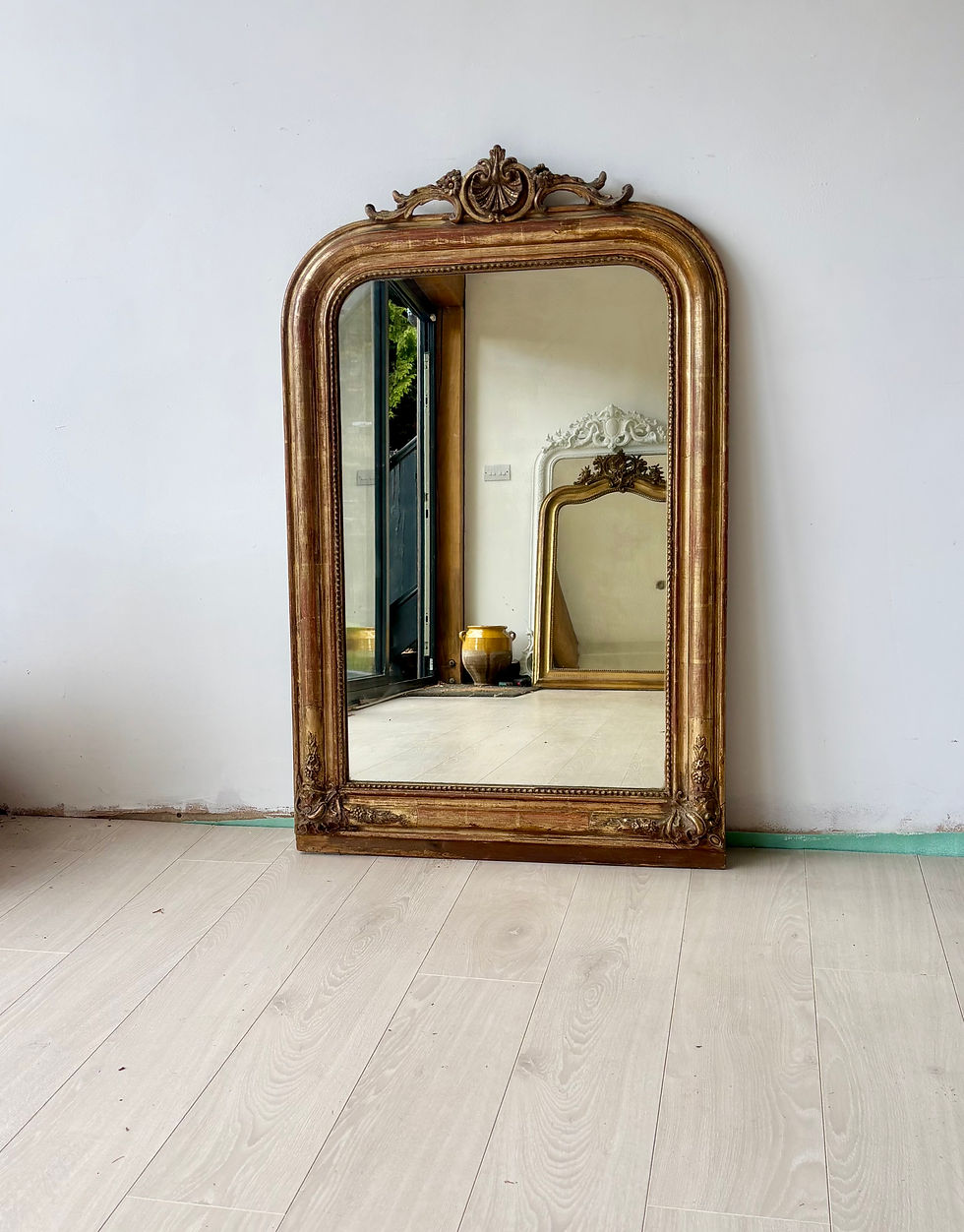 Thumbnail: Louis Philippe Antique French Arch Mirror ref 3365