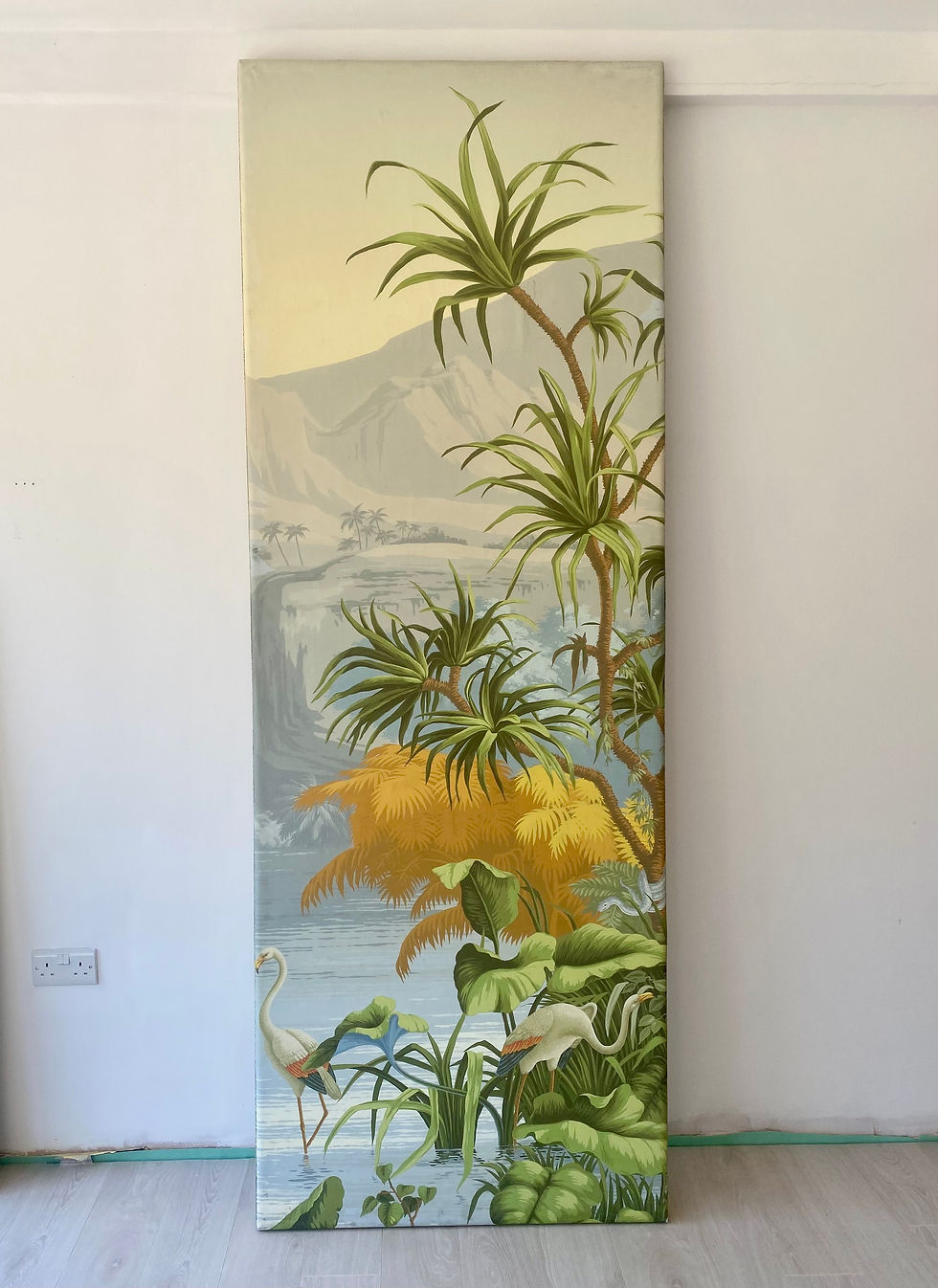 Thumbnail: HOLD Painted Heron Panel