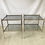 Thumbnail: SOLD Pair of  vintage French silver side tables