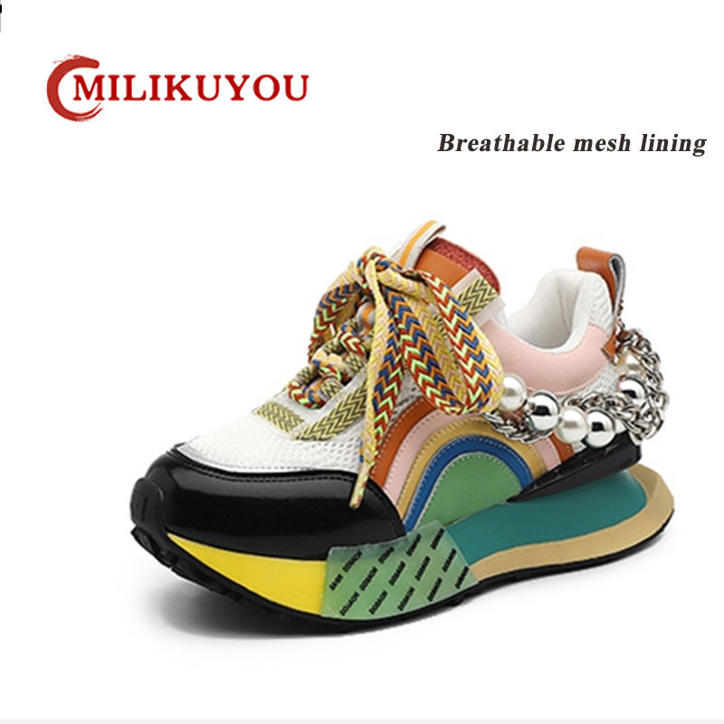 Thumbnail: MILIKUYOU Women's Sneakers 