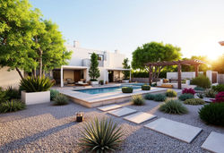 Dry Climate Garden Renovation With Clean Aesthetic