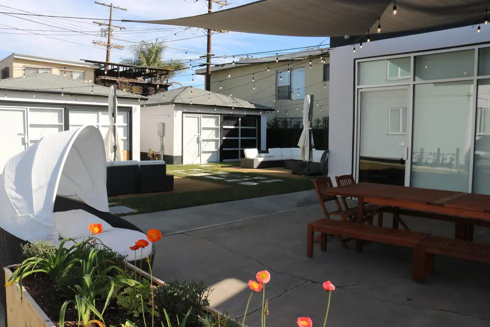 walkway beside house with lighting – Sean Kim