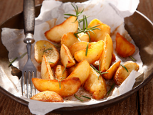 Papas al horno con tomillo y romero