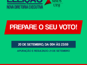SINDS-UFSJ ELEGE NOVA DIRETORIA EXECUTIVA NESTA SEGUNDA (20)