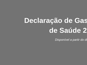 Declaração Gastos de Saúde 2018