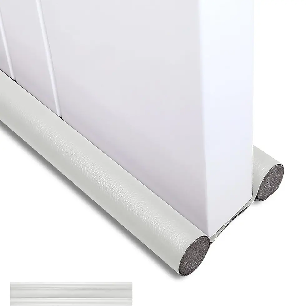 Thumbnail: 1-4 pcs Self Adhesive Door Bottom Weatherstrip Sound Insulation Rubber