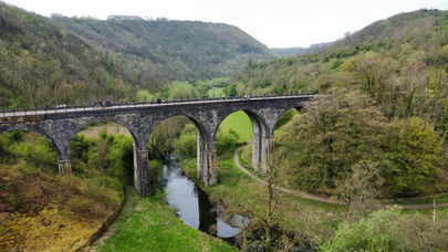 Monsal Head Viaduct, Monsal Dale, Derbyshire