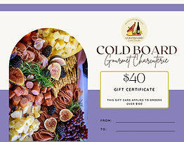 Cold Board Gourmet Charcuterie Gift Card Image