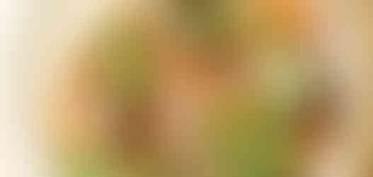 La salade de quinoa sauce cajou et tahin