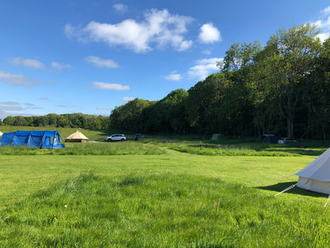 tent pitches