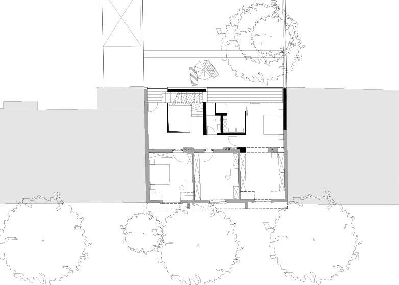 Grundriß Obergeschoß