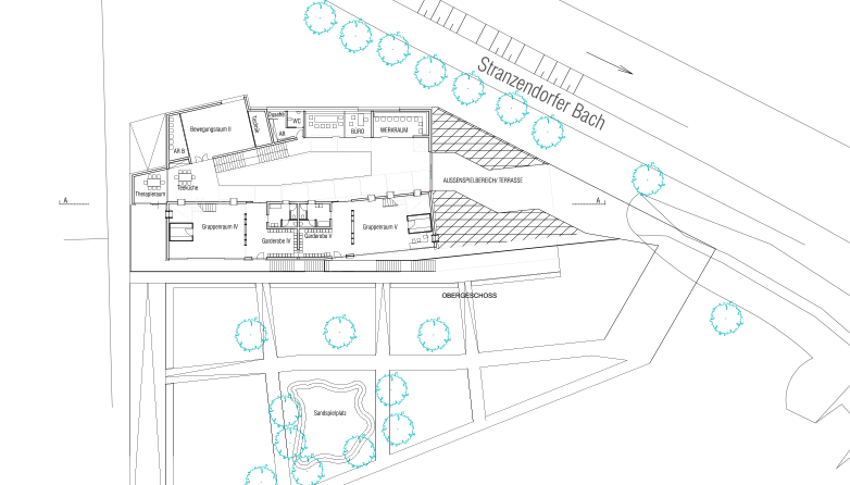 Grundriss Obergeschoß