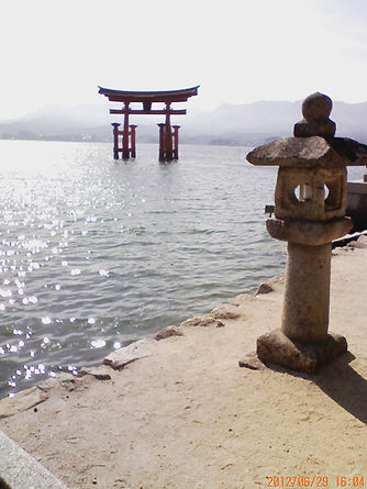 凪 満ち潮の宮島