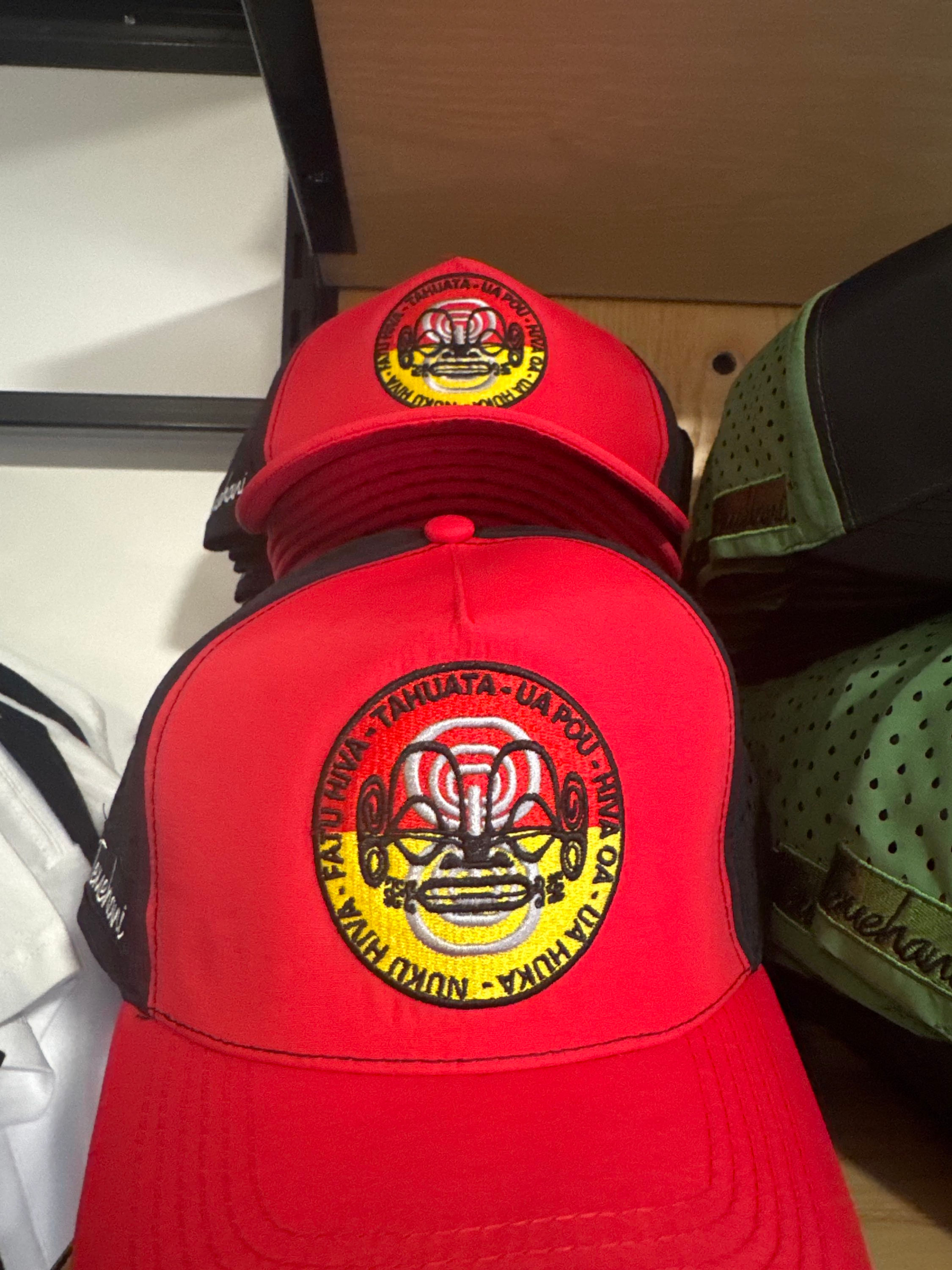 Casquette marquises rouge 