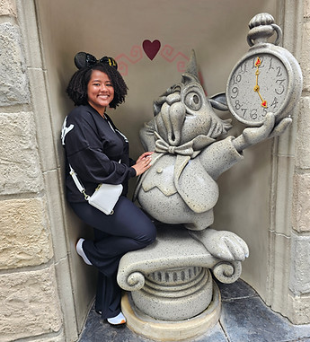 A photo of me at Disneyland