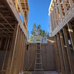 Custom home Stringers