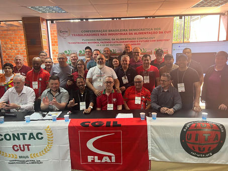 UITA apresenta convênio com FLAI - CGIL para Plenária da CONTAC