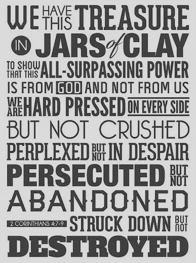 2 Corinthians 4:7-9