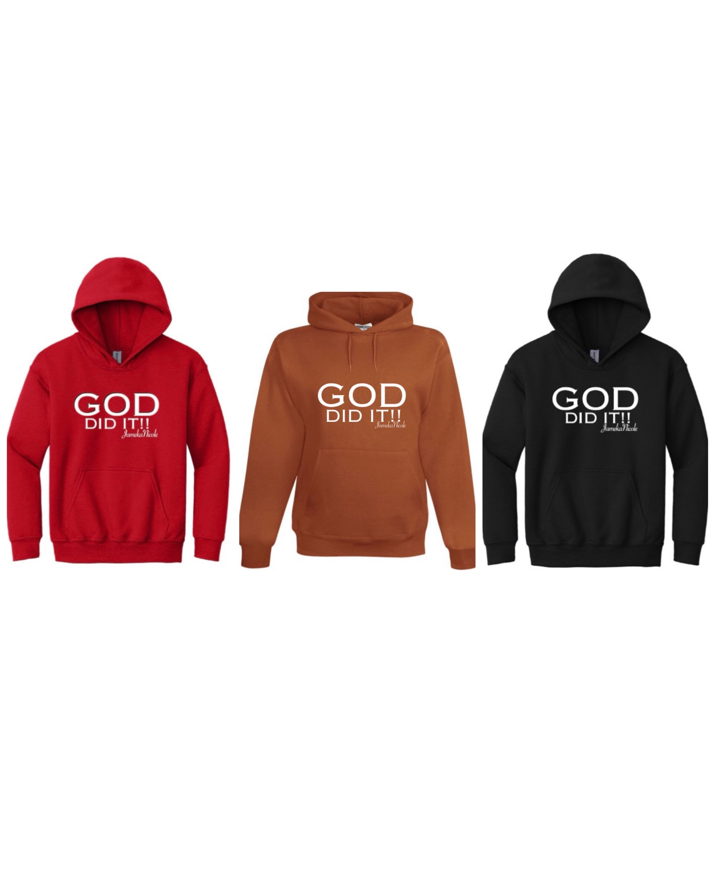 GDI || ADULT HOODIE || Small-2X
