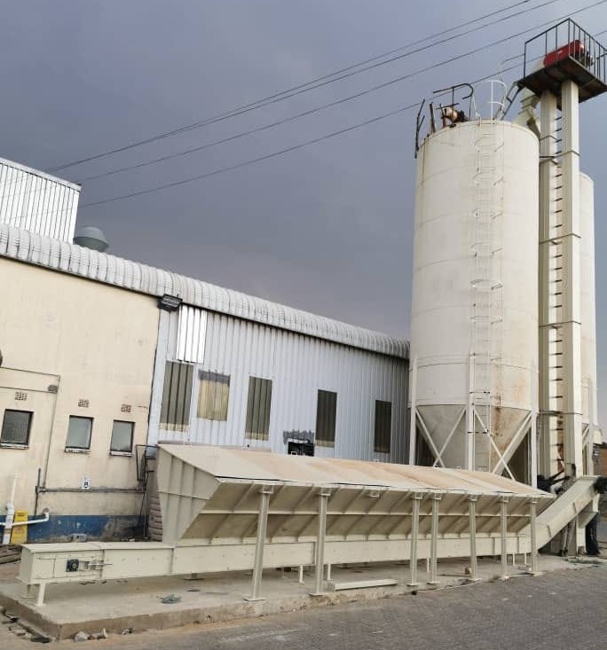 Raw maize intake system