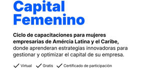 Convocatoria para mujeres emprendedorras