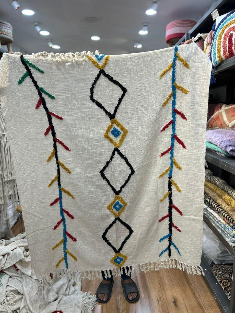 MultiColor Sofa Throw