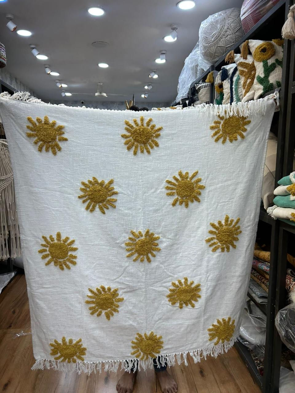 Multi Sun Sofa Throw