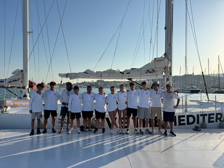 El Galaxie navega de Portocolom a Palma com a avantsala de la 44a Copa del Rei MAPFRE