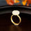 Thumbnail: White Jade Ring.