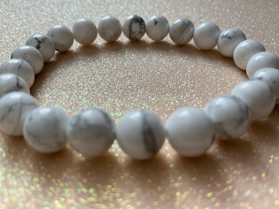Thumbnail: Howlite Bracelet.