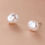 Thumbnail: Freshwater Pearls Earrings (Silver).