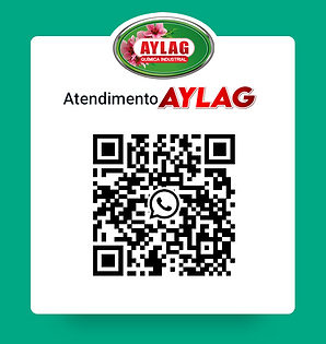 Qr-Code para acessar o canal de atendimento WhatsApp Aylag